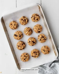Plate of delicious no-bake peanut butter cookies