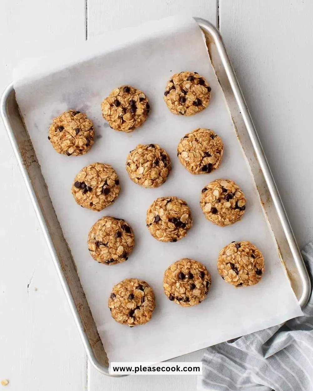Plate of delicious no-bake peanut butter cookies