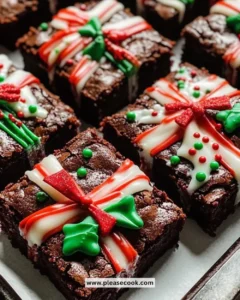 Delicious special occasion brownies for celebrations and festive gatherings