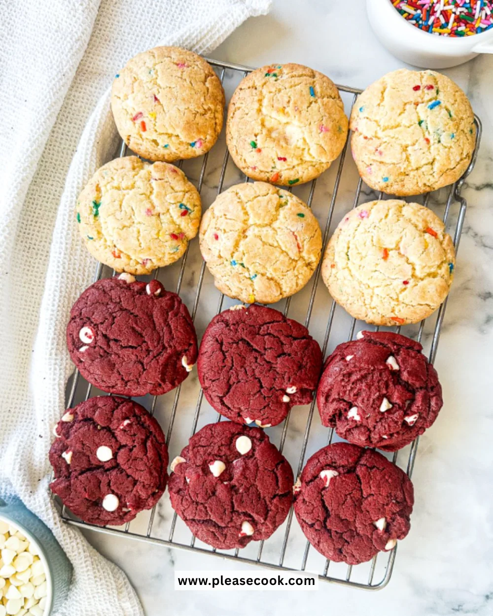 Delicious Cake Box Cookies in a colorful array, perfect for sharing.