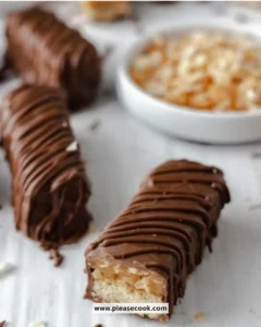 Caramel Delight Candy Bars with rich chocolate and creamy caramel