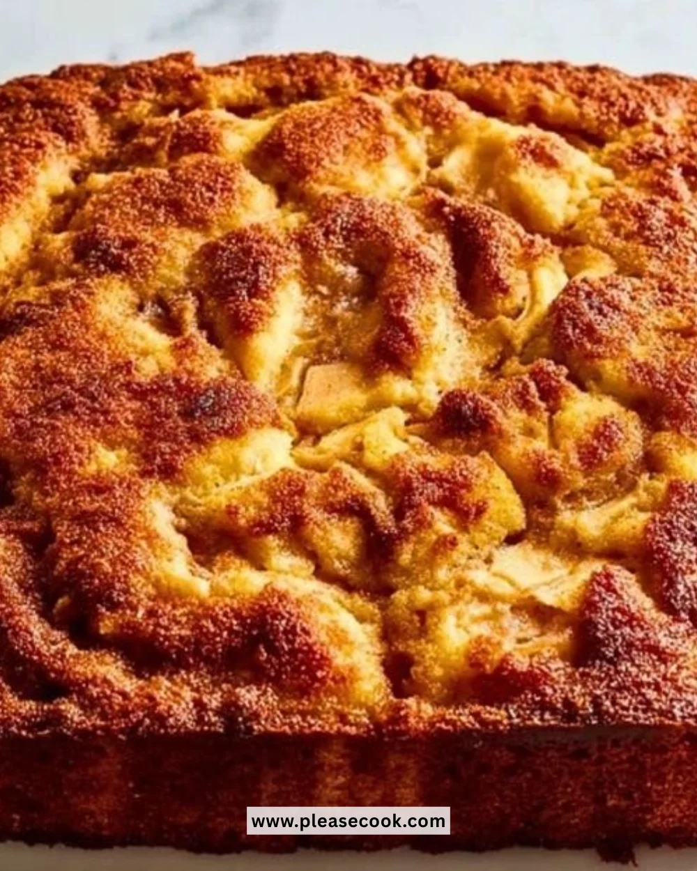 Classic Cinnamon Apple Cake with fresh apples and spices