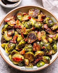 Roasted Brussels Sprouts with Bacon