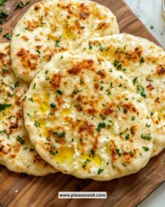 Homemade cottage cheese flatbread served with fresh toppings
