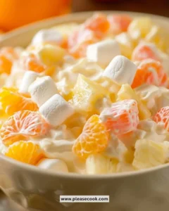 Bowl of vibrant Hawaiian Fruit Salad with tropical fruits