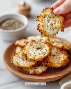 Crunchy homemade cottage cheese chips for a healthy snack