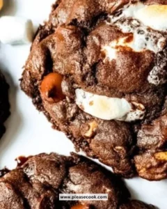 Delicious Rocky Road Cookies with chocolate, marshmallows, and nuts from Levain Bakery