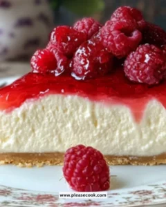 Low-fat, refined sugar-free cheesecake topped with fresh fruits