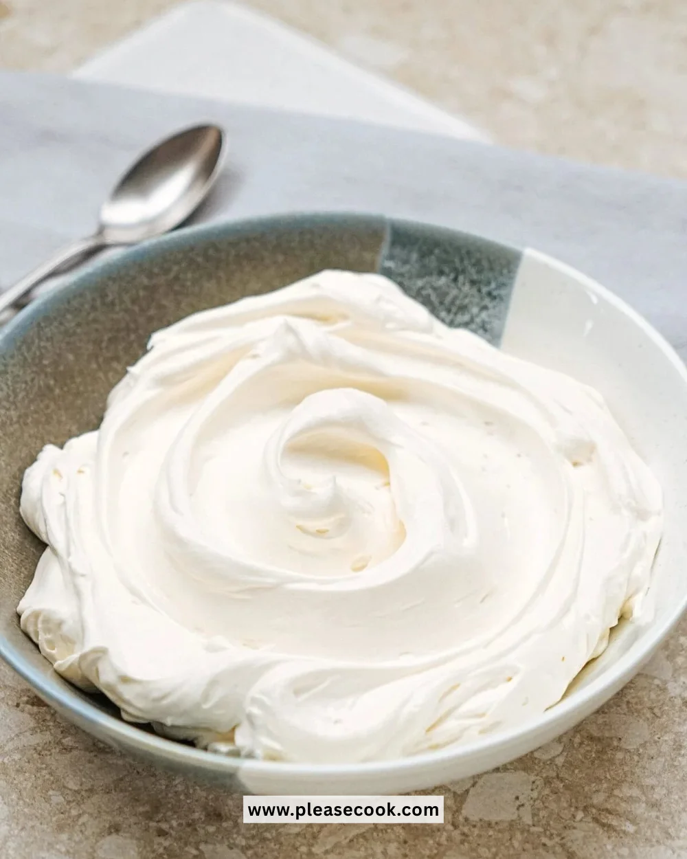 Delicious no-bake cheesecake filling ready for dessert