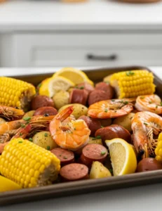 Simple Oven Baked Shrimp Boil