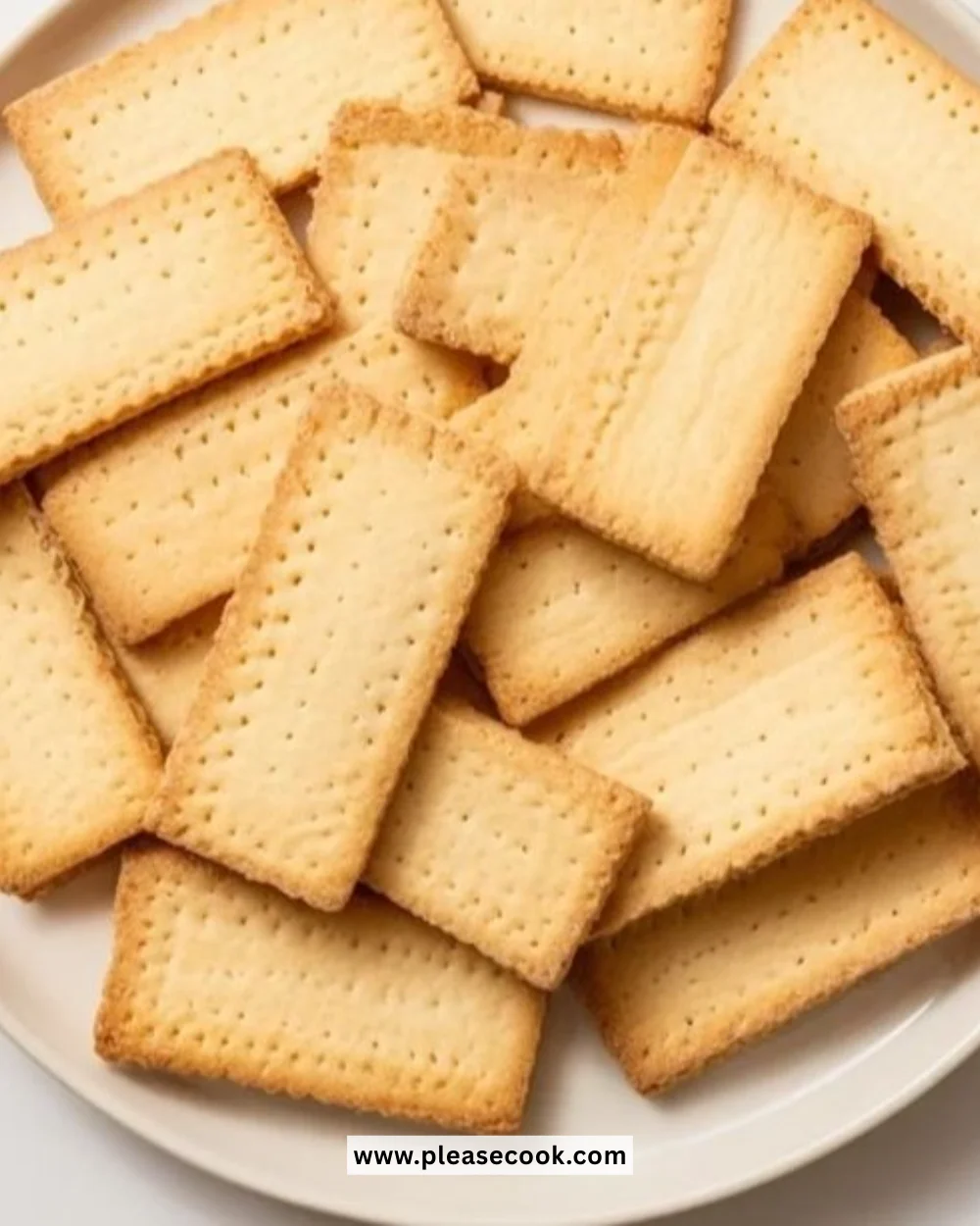 Classic shortbread cookies on a plate, perfect for any occasion.