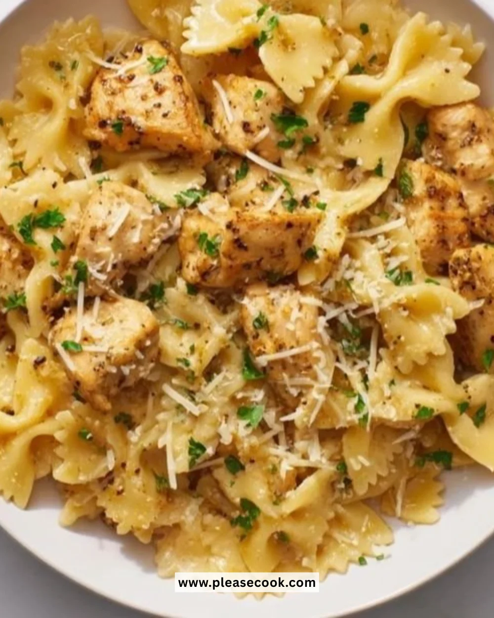 Mozzarella Garlic Butter Chicken dish with herbs and spices