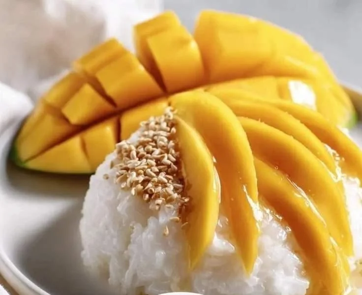 Authentic Mango Sticky Rice