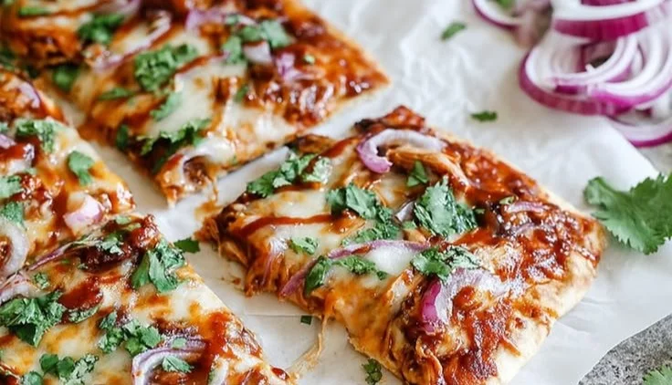 BBQ Chicken Crust Pizza