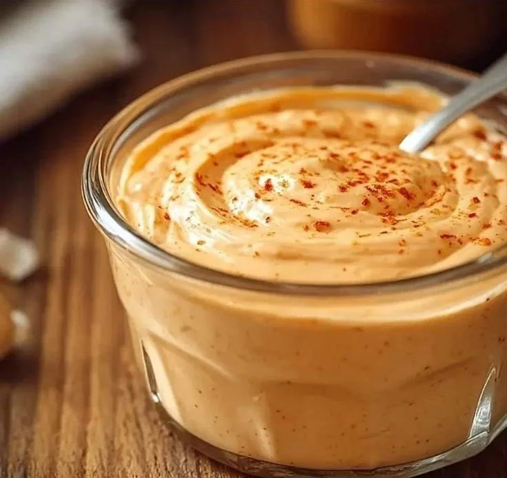 Bottle of classic creamy Sriracha mayo sauce with spicy kick