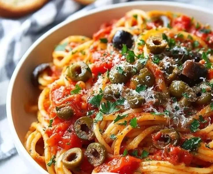 Classic Pasta Puttanesca