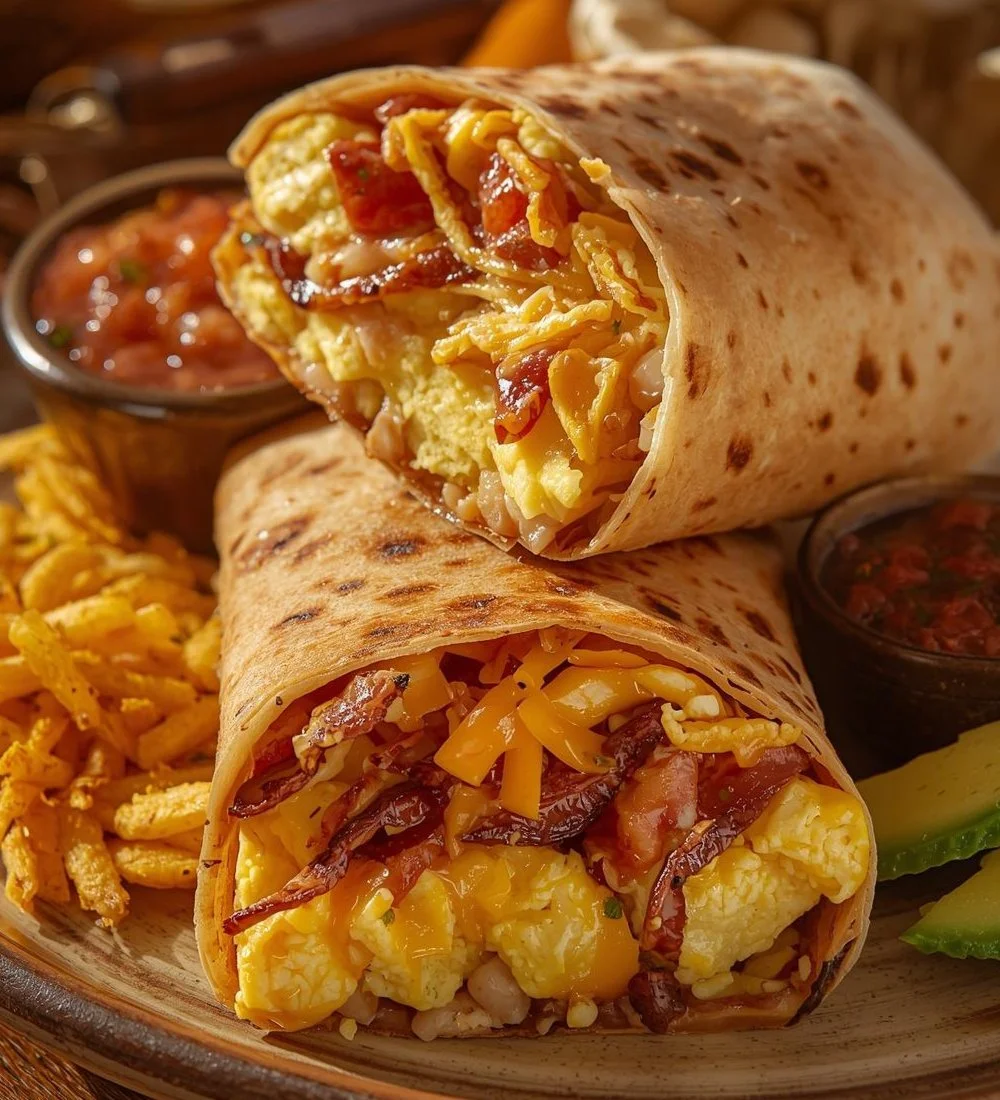 Cowboy Breakfast Burrito