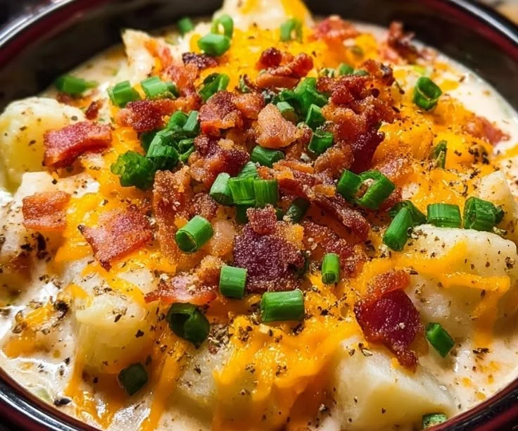 Crock Pot Crack Potato Soup