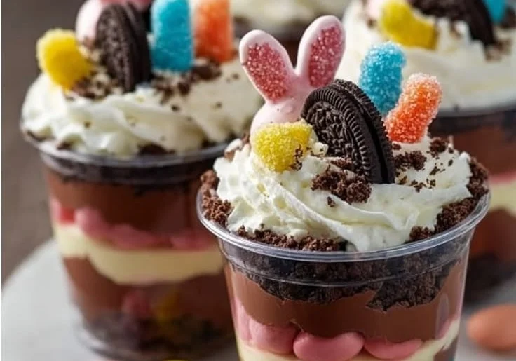 Easter Dirt Cups