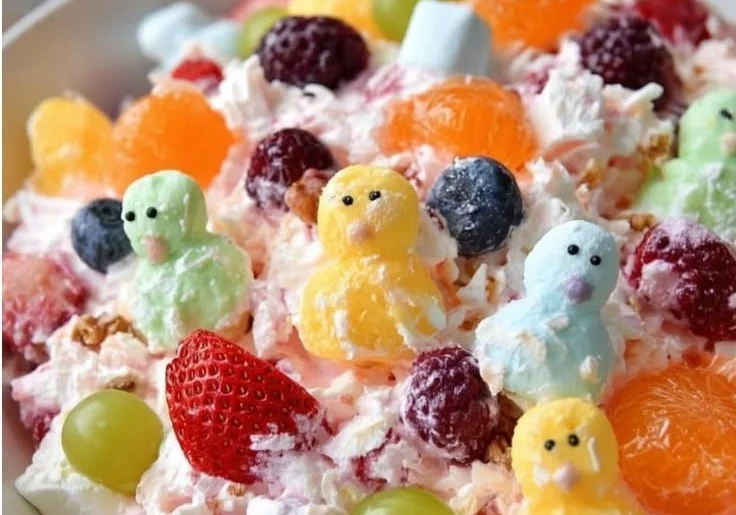 Easter Fruit Fluff Salad