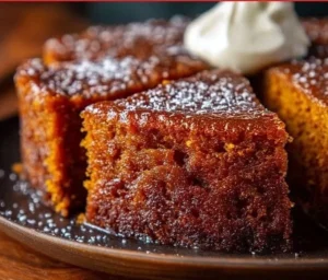 Flourless sweet potato and ginger cake, a gluten-free dessert option.