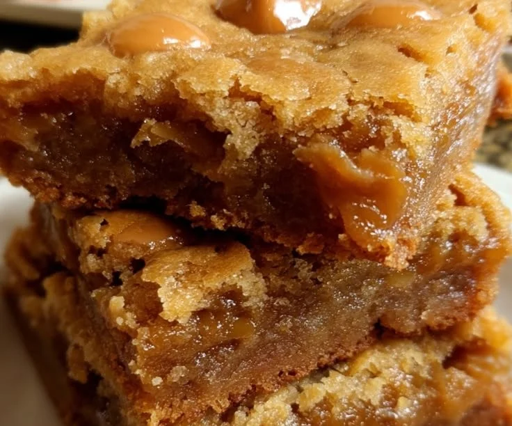 Grandma's Chewy Butterscotch Blondies