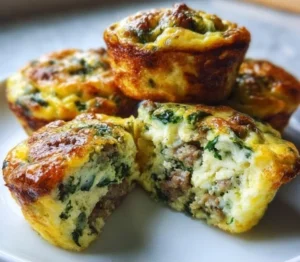 High Protein Breakfast Egg Muffin Cups for a healthy morning meal