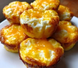 High-protein egg bites for a healthy breakfast choice.