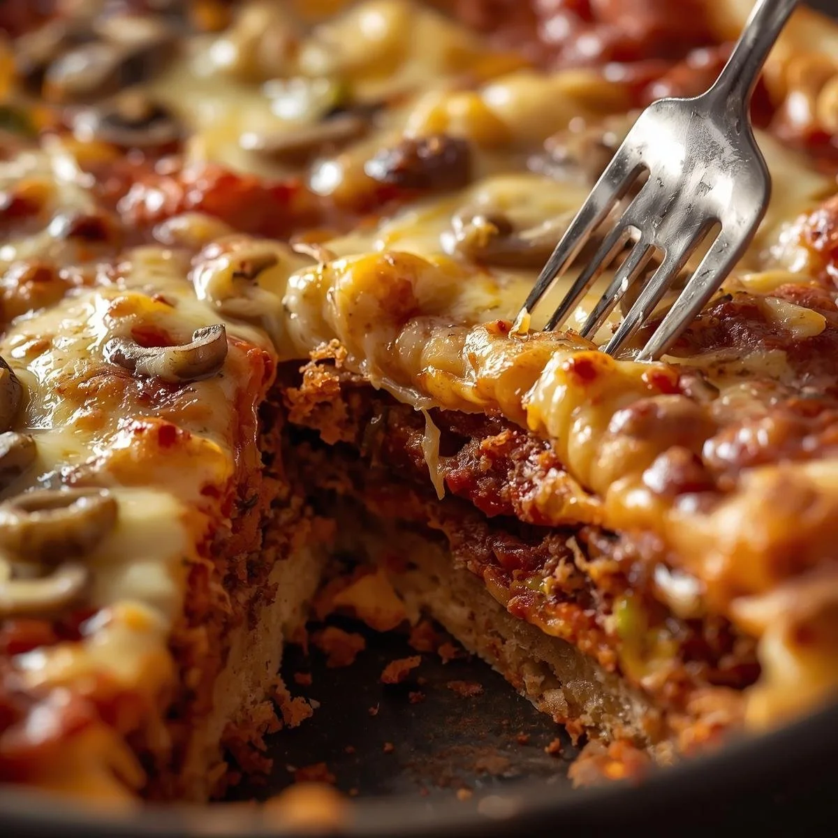 Keto Crustless Pizza Bowl