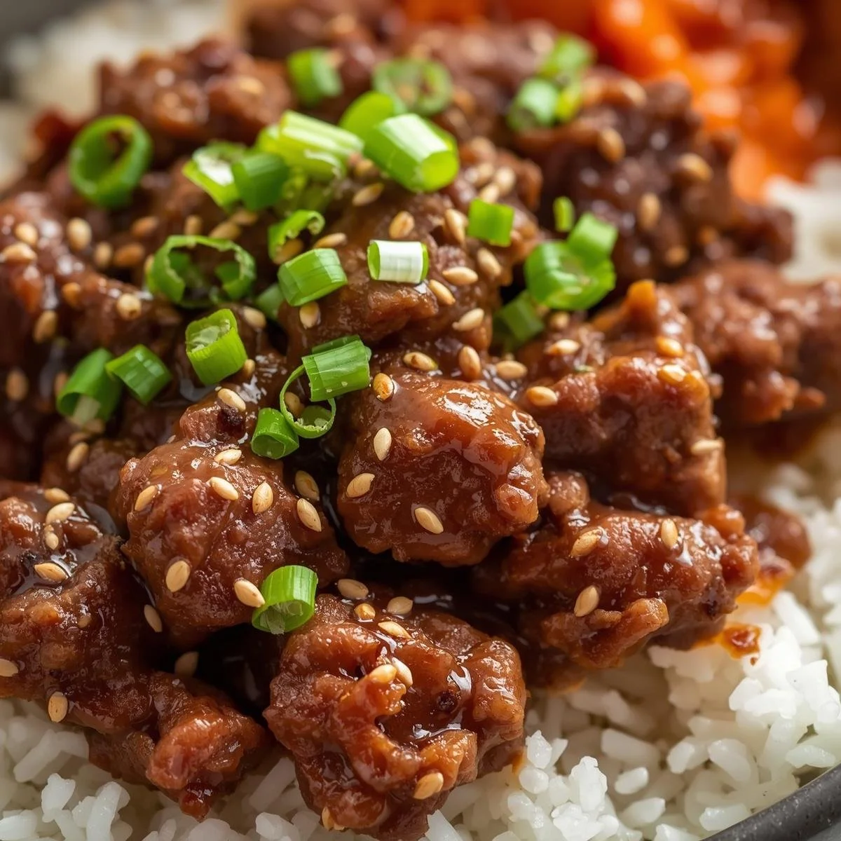 Quick Korean Ground Beef