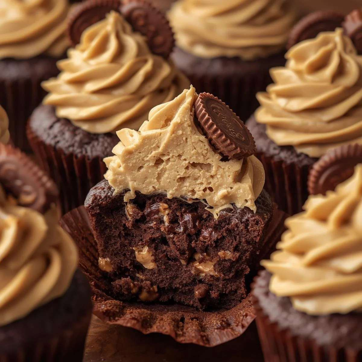 Reese's Peanut Butter Cupcakes