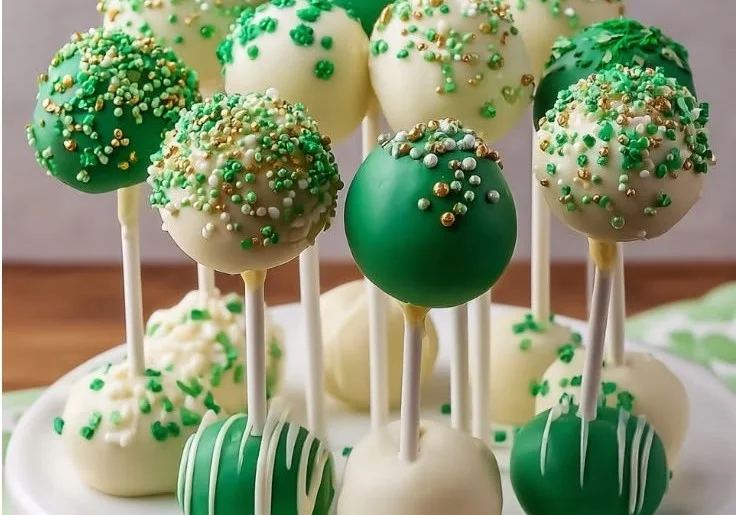 St. Patrick's Day Cake Pops