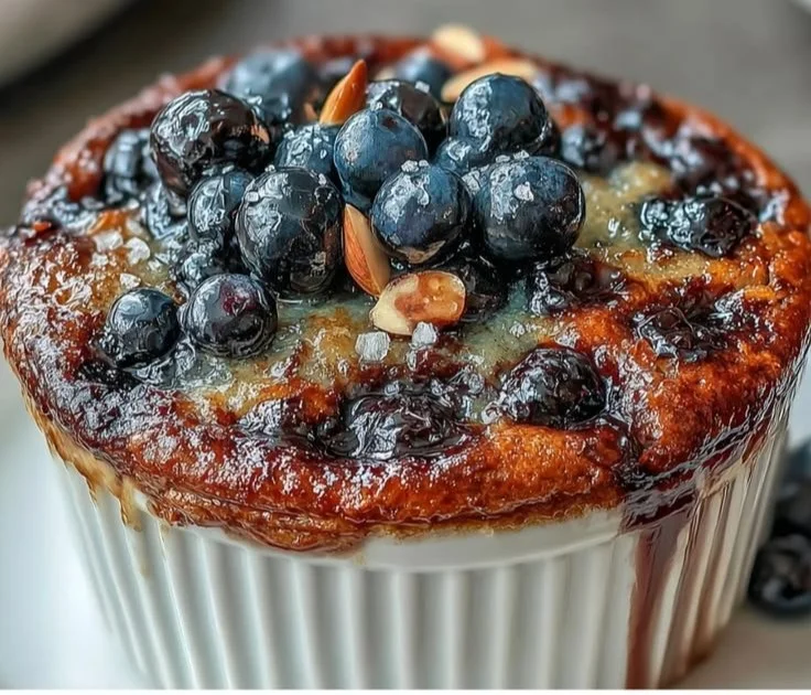 Blueberry Baked Oats