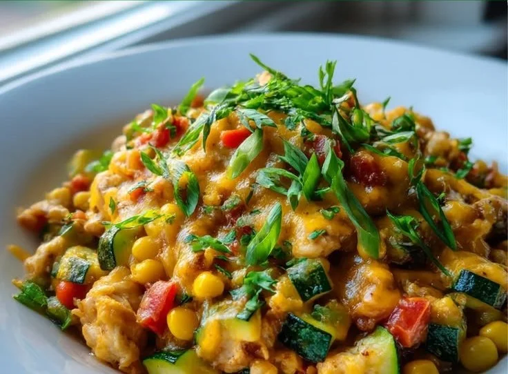 Chicken and Zucchini Skillet