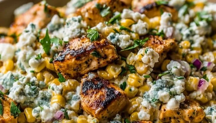 Chicken Street Corn Salad