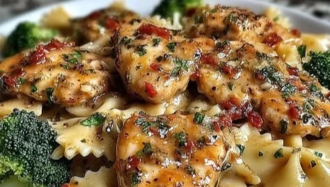 Cowboy Butter Lemon Bowtie Chicken