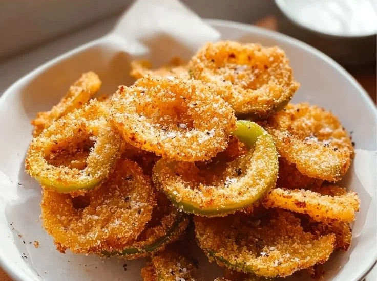 Crispy Banana Pepper Coins