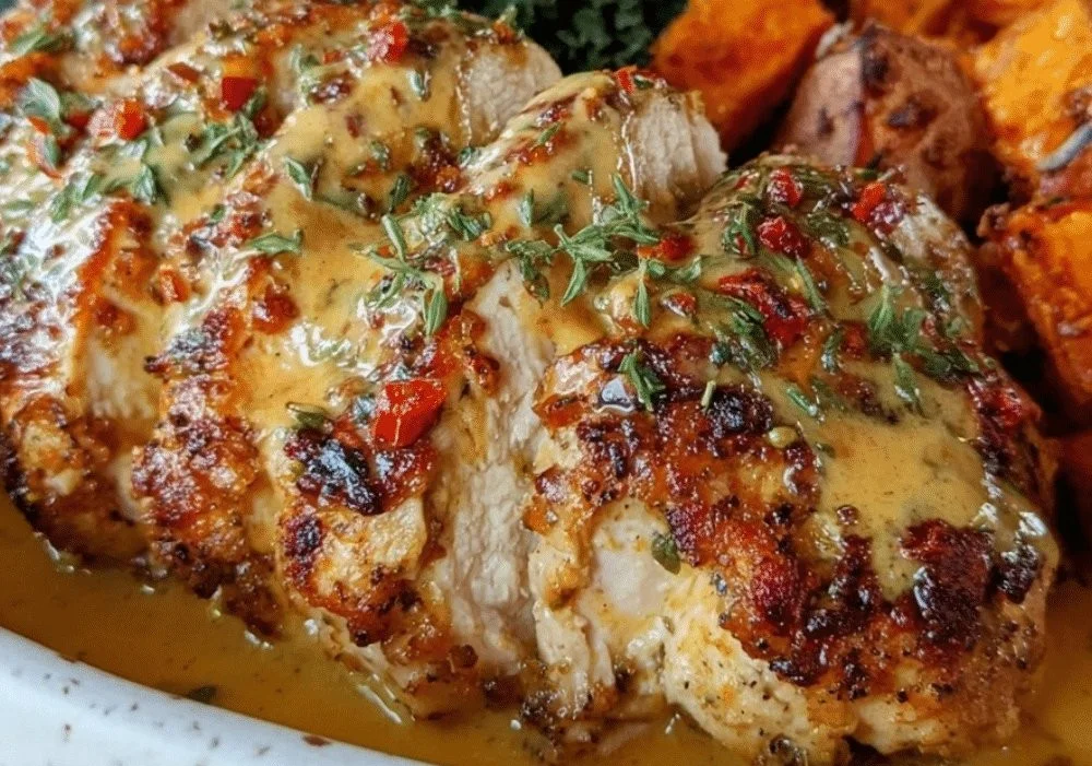 Easy Maple Dijon Chicken Bowl