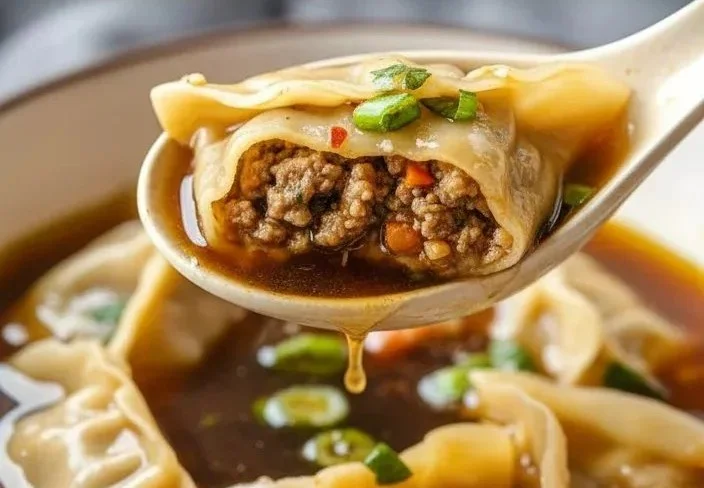 Easy Potsticker Soup