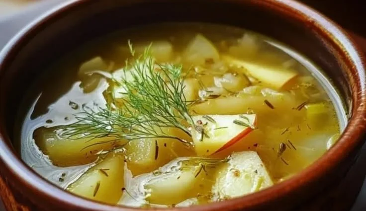 Fennel & Apple Broth Soup