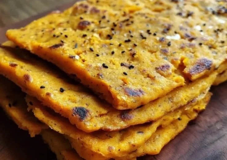 Gluten-Free Sweet Potato and Chickpea Flatbread