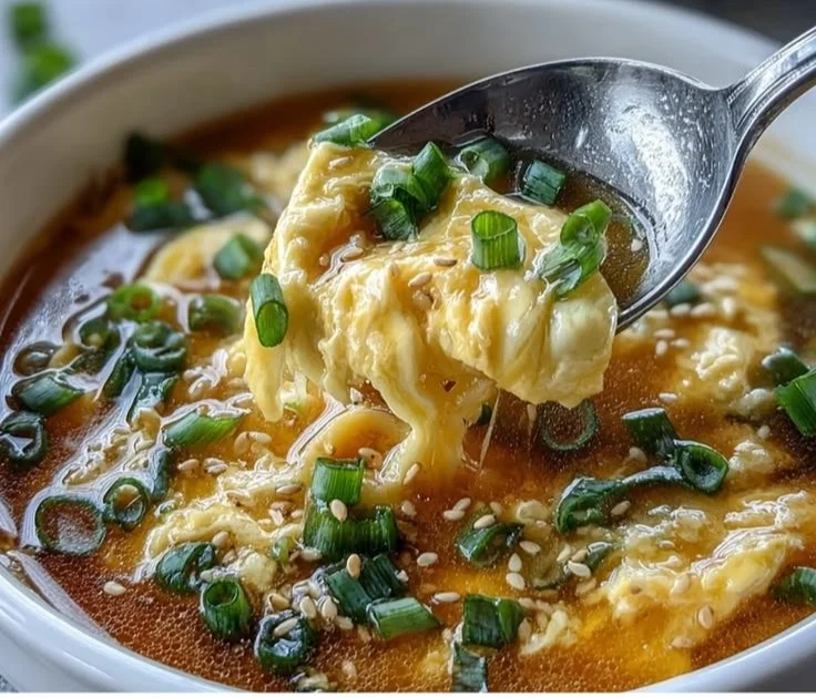 Homemade Egg Drop Soup