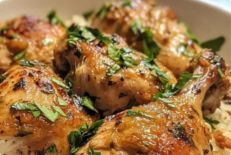 Instant Pot Chicken with Coconut Rice