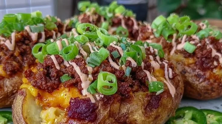 Loaded Potato Taco Bowls