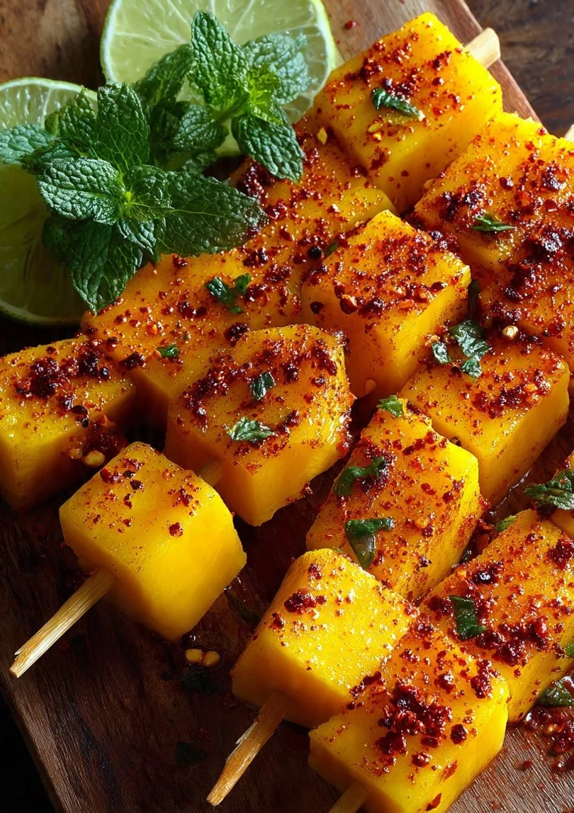 Mango Tajin Skewers Recipe
