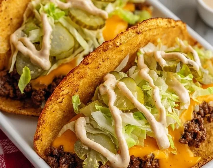 Perfect Smash Burger Tacos