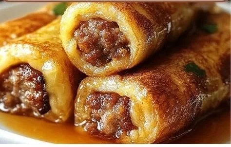 Sausage French Toast Roll-ups