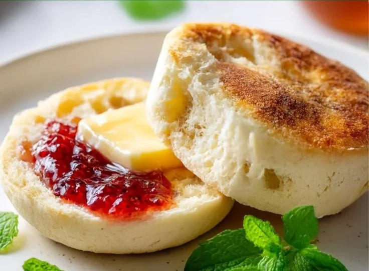 Stovetop English Muffins