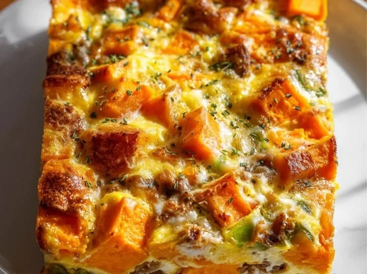 Sweet Potato Egg Casserole