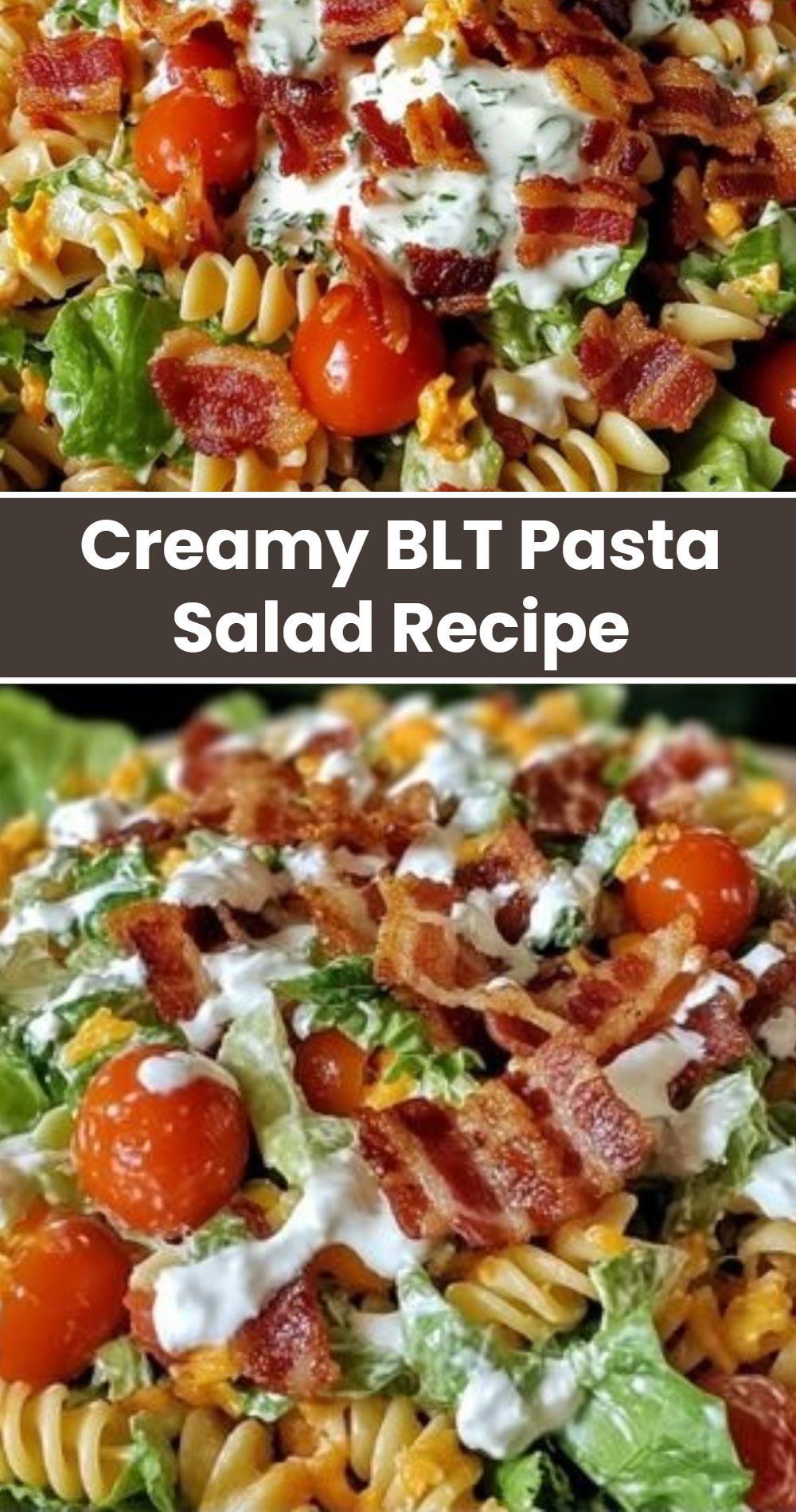 Creamy Blt Pasta Salad Recipe